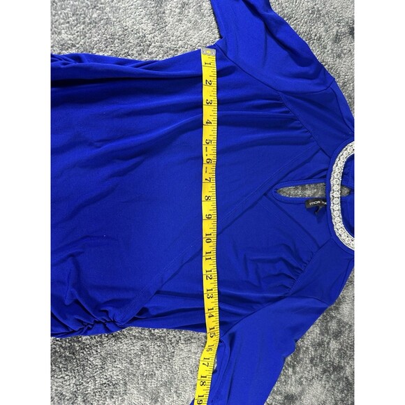 Moa Moa Pluss Size Cinched Waist Short Sleeve T-Shirt Size M - Picture 5 of 9